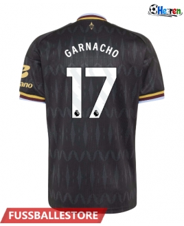 Günstige Aston Villa Alejandro Garnacho #17 Auswärtstrikot 2026-27 Kurzarm